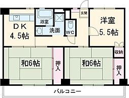 ビレッジハウス幸田2号棟 2-401