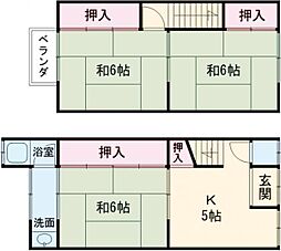 北前田1/8貸家 1