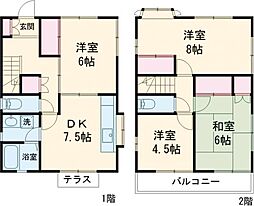 大田区山王1丁目の一戸建て