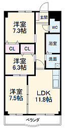 ロイヤル芝原北館 305