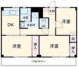 ビレッジハウス不入斗6号棟 403