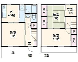 岡崎市西蔵前町字峠の一戸建て