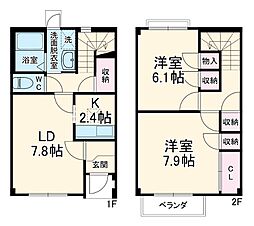 岡崎市東大友町の一戸建て