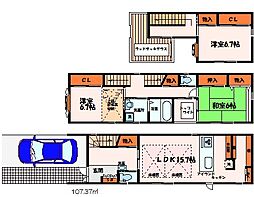 文園町戸建貸家（47番）