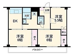 ビレッジハウス幸田2号棟 303