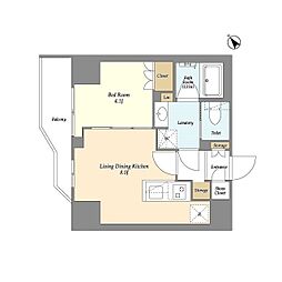 ルジェンテ・バリュ上野根岸 1501