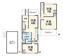名古屋市天白区島田黒石の一戸建て