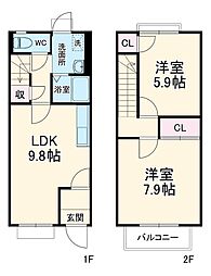 岡崎市天白町字吉原の一戸建て