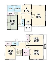 岡崎市東蔵前町字火打山の一戸建て