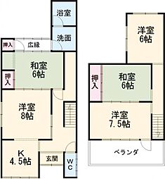 篠町王子唐櫃越貸家 1