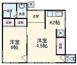 吉倉町二丁目貸家 1