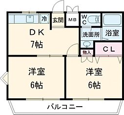 リバティハイツ 2-A