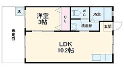 サロンハイツ 1C