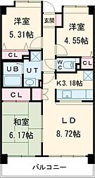 ラフィネ立川 205