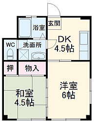 山茂登マンション 3-A