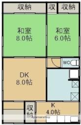 七飯町本町4丁目9番貸家 1