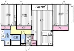 鍋島ハイツI 206