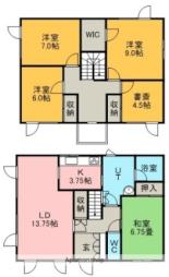 北広島市希望ヶ丘５丁目の一戸建て