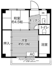 ビレッジハウス長沼2号棟 305