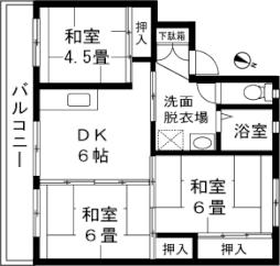 ビレッジハウス越路1号棟 0303