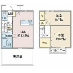 ルーミナス　タウン　1号棟2号棟 2 D