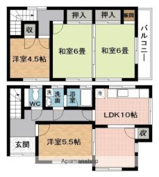 名張市朝日町の一戸建て