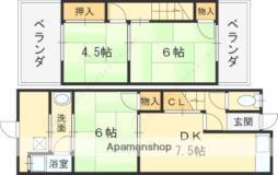 東大阪市西堤楠町３丁目の一戸建て