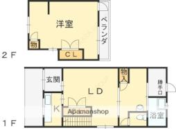 稲田新町1−16−19貸家 1