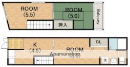 大阪市東住吉区西今川１丁目の一戸建て