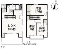 岡山市北区平野の一戸建て