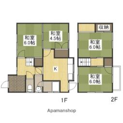 岡山市中区国富の一戸建て