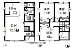 倉敷市西阿知町西原の一戸建て