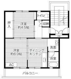 ビレッジハウス宇甘川1号棟 0203