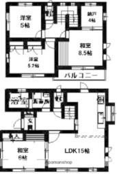 岡山市北区吉備津の一戸建て