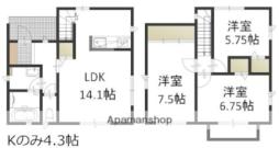 倉敷市東塚７丁目の一戸建て