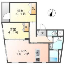 リバーサイド広島駅前 501