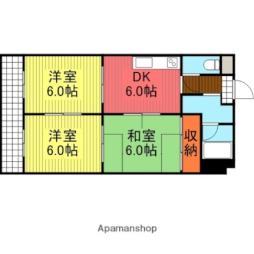 ラブリー三笠Ａ棟 202