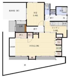 北九州市小倉南区横代北町５丁目の一戸建て